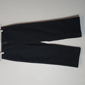 J. Crew NWT wide-leg pant 8 in chino Black BX434
